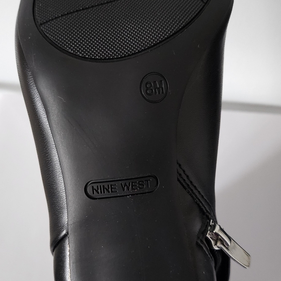 Nine West Black Heeled Boots - Picture 7 of 8